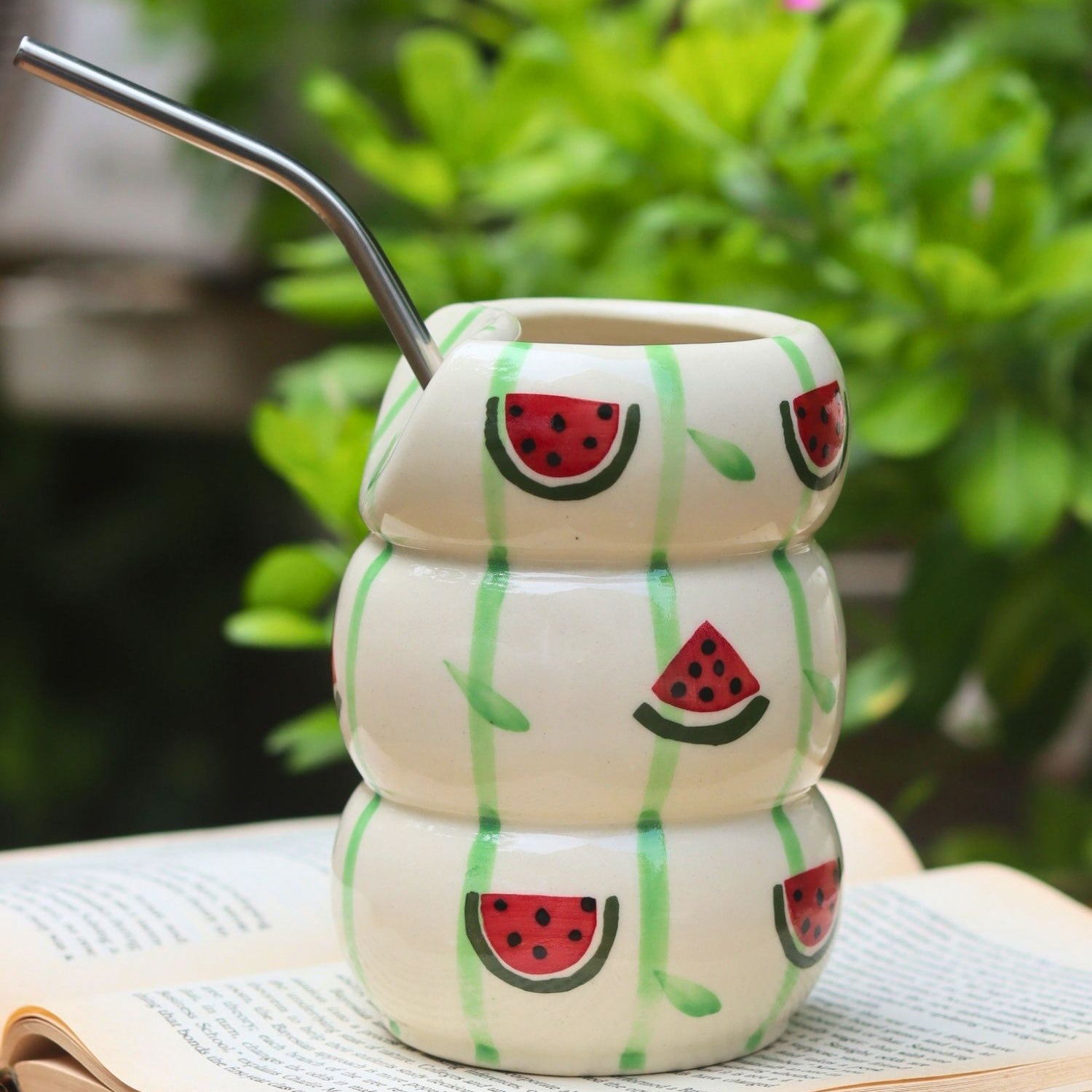 handmade Melon Sipper