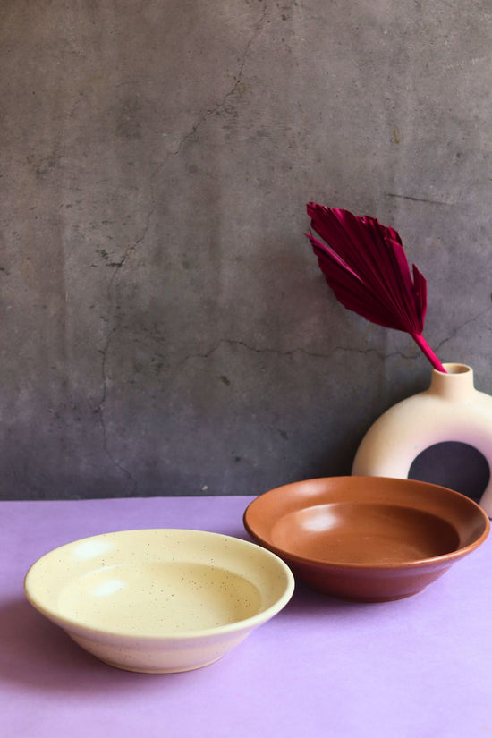 handmade pasta plates 