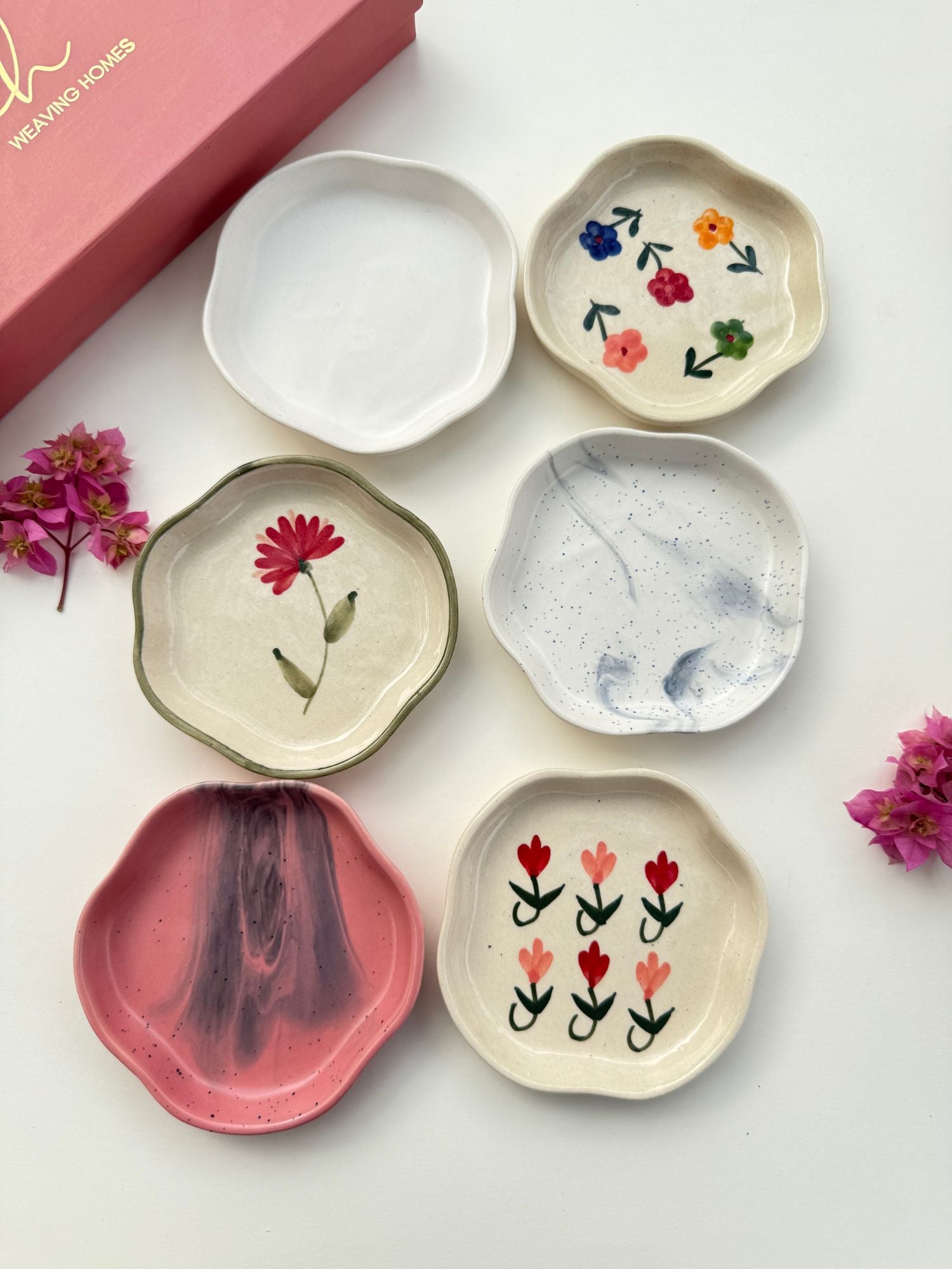 Set of 6 Chic Treats Dessert plates (for the price of 5)