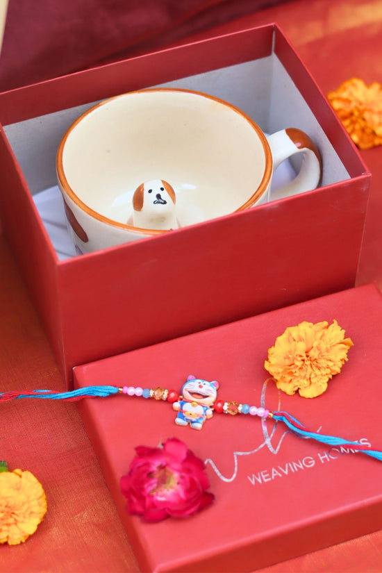 Dog Lovers Rakhi Gifting handmade in India