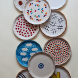 handmade best selling snack plates set of 10 for the price of 7 combo