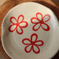 Red Bloom Plate