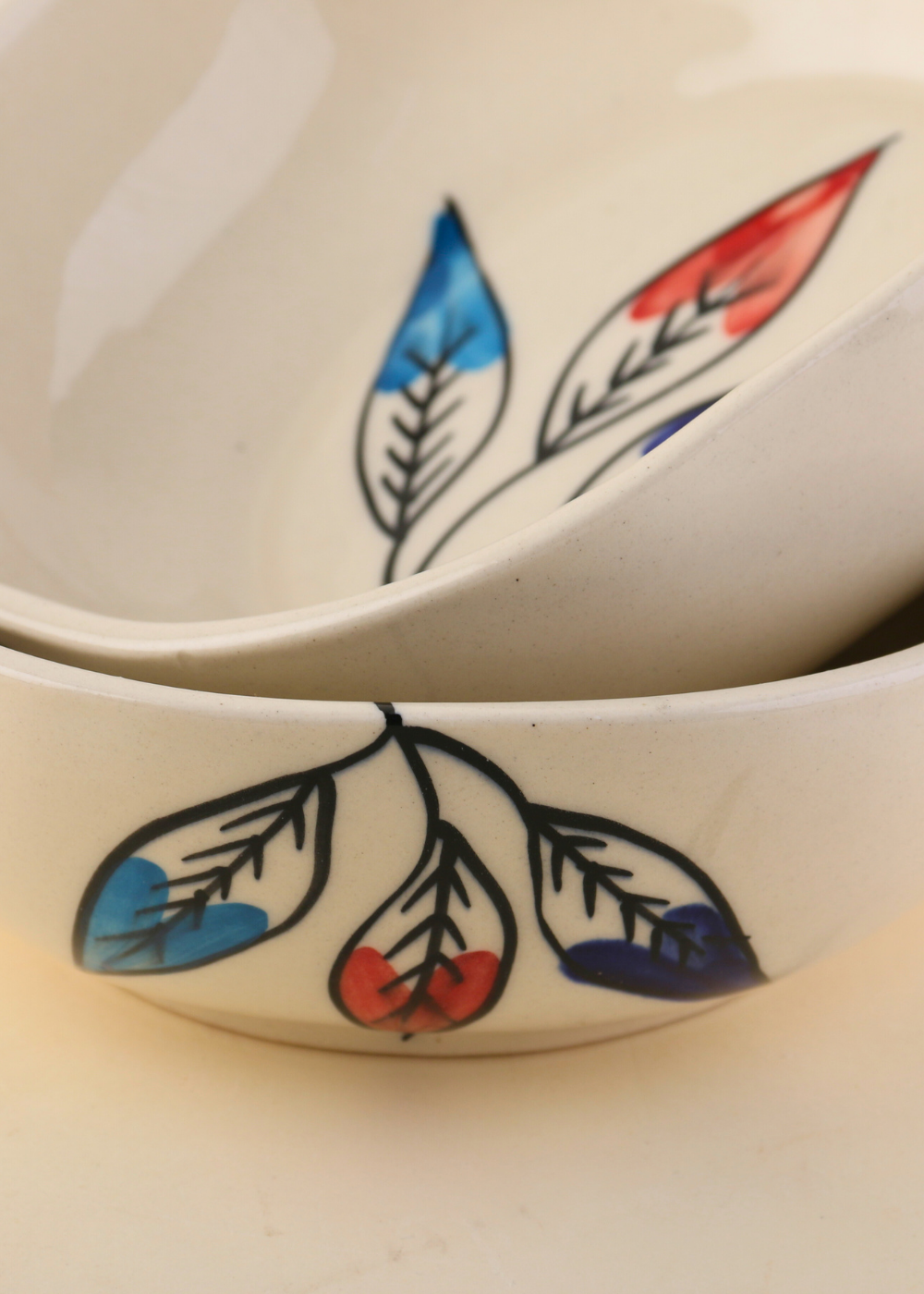 Handmade ceramic curry bowls