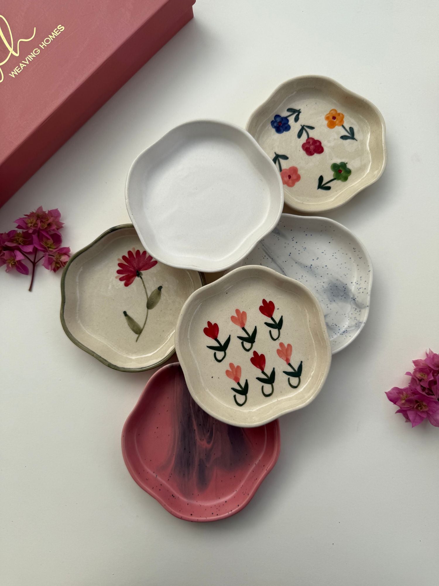 Set of 6 Chic Treats Dessert plates (for the price of 5)