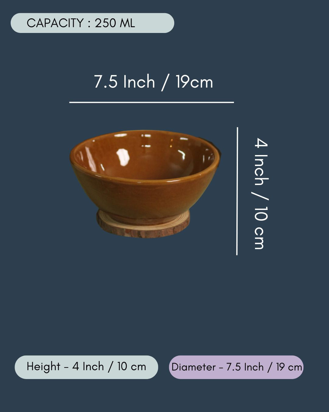 Mustard Mixing Bowl