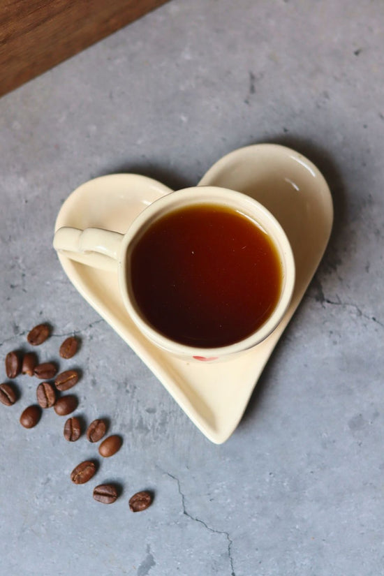 Valentino Mug & handmade Dessert Plate with premium quality material