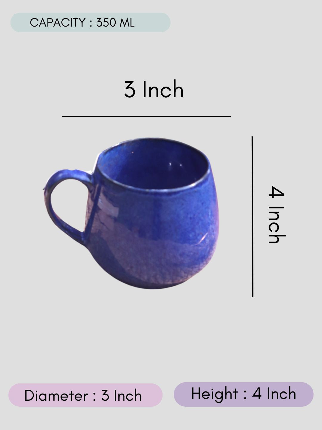 Cozy Blue Coffee Mug for your delicious coffee