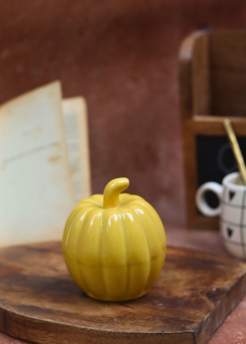 Yellow pumpkin with premium quality material