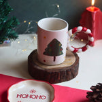 The OG Christmas Mug & HOHOHO Handmade Dessert Plate Made by ceramic