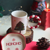 The OG Christmas Mug & HOHOHO Handmade Dessert Plate with premium quality material