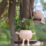 smiley hanging planter with premium quality material & Color