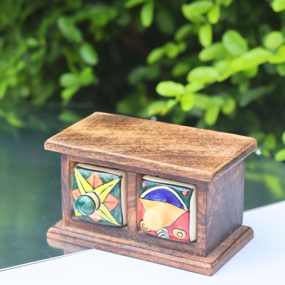 Wooden Decor Drawer – Boho Bloom made by wooden