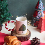 The OG Christmas Mug & HOHOHO Handmade Dessert Plate handmade in india