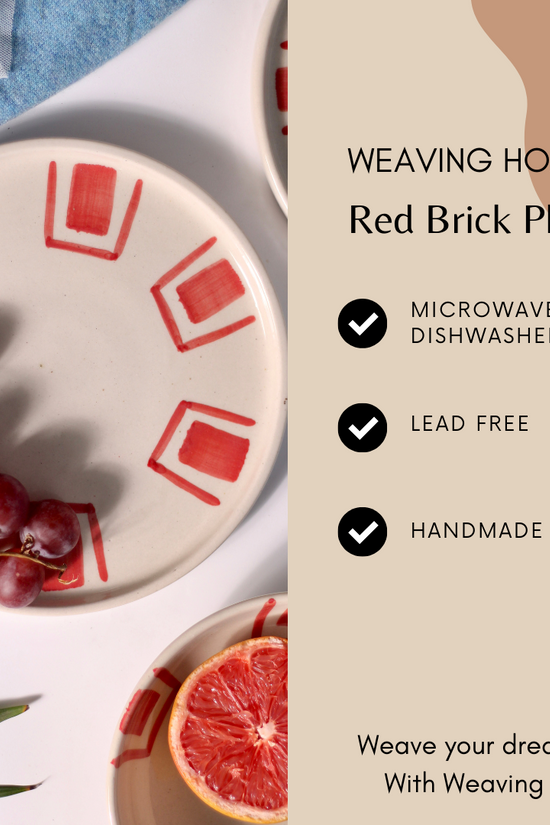 Red brick platter significations