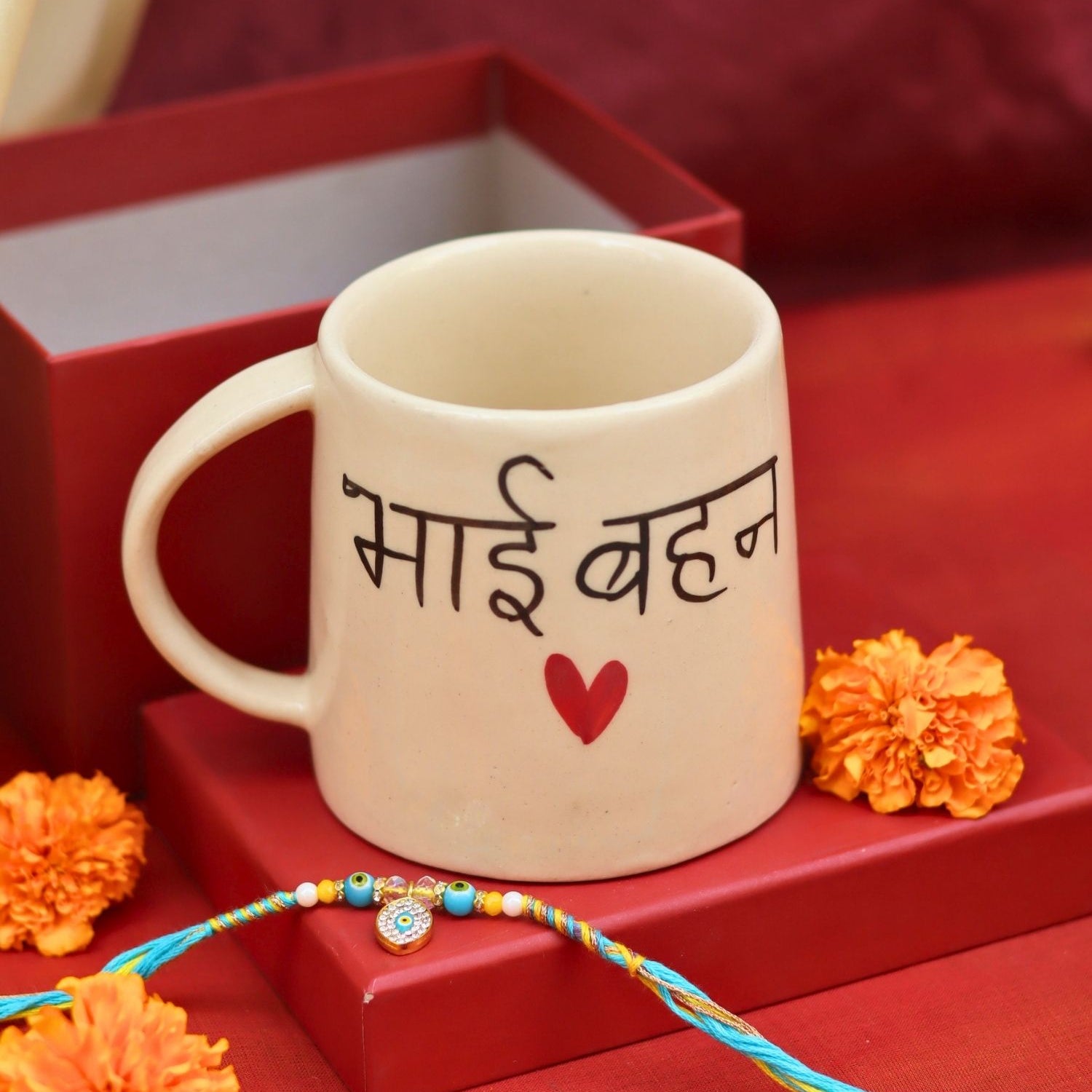 Handmade Bhai Behan - Rakhi Gift Box