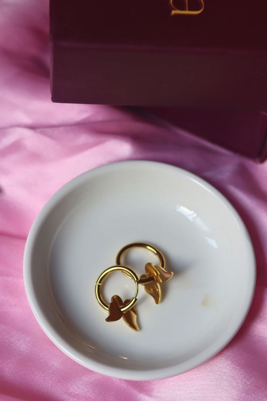 Butterfry Drop Earrings handmade in India
