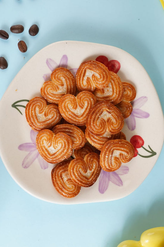 Cherry Fields Handmade Dessert Plate made by ceramic