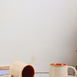 Soft white color drinkware coffee mugs 