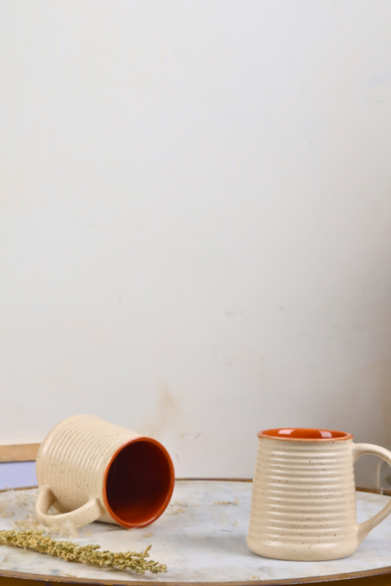 Soft white color drinkware coffee mugs 
