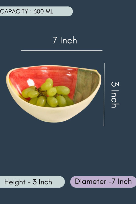 Shades of Autumn Oval Bowl