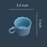 Teal Wavy mug for your tea & coffee