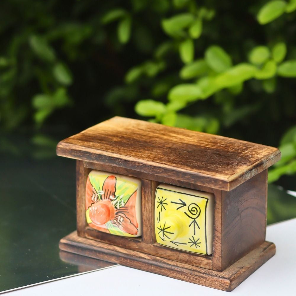 handmade Wooden Decor Drawer – Indie Tales