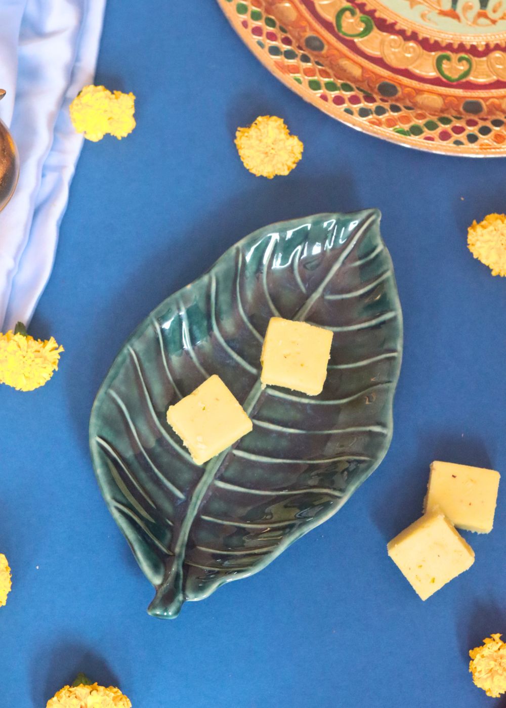 handmade Foilage Leaf Platter