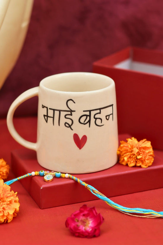 Bhai Behan - Rakhi Gift Box made by ceramic