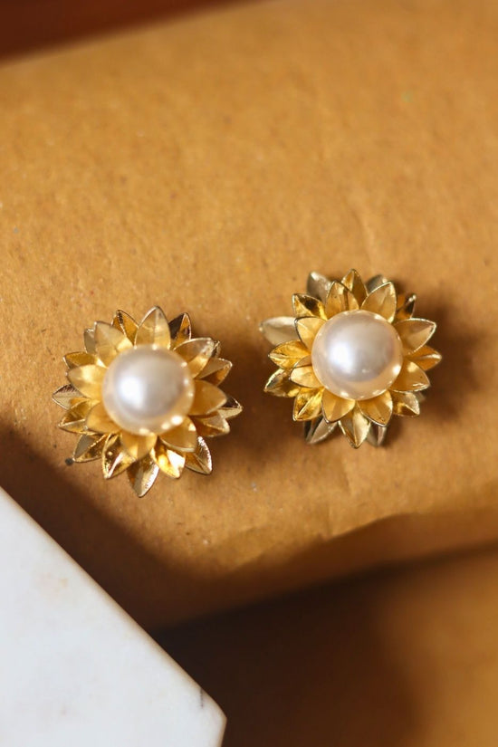 Floral Shine Earring handmade in India