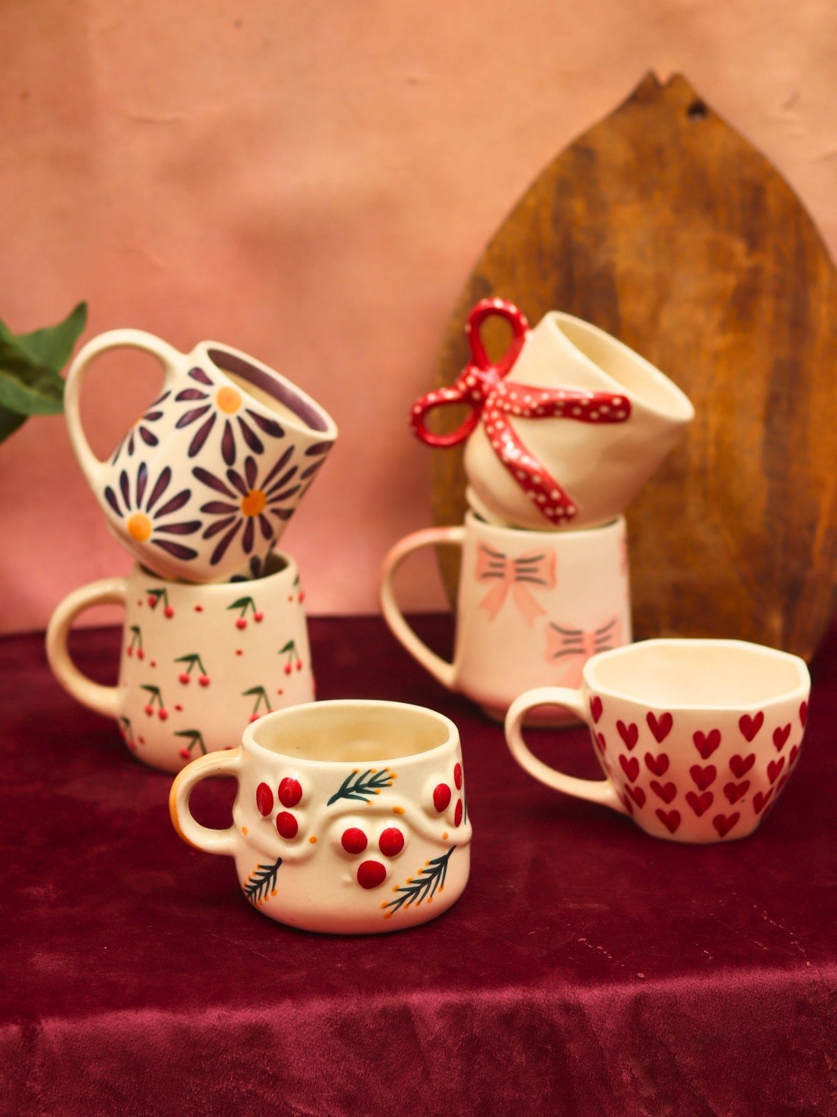Set of 6 Everyday Cheer Mugs combo (for the price of 5) with premium quality material