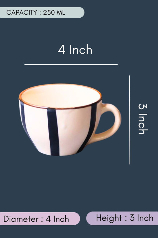 Zebra Mug with size & fit