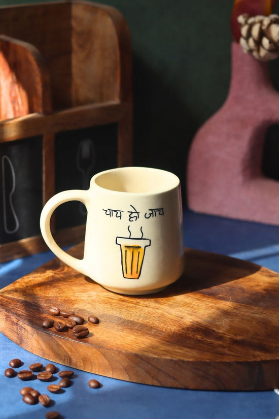 handmade Chai ho Jaye Mug - The Chai Lovers Edit