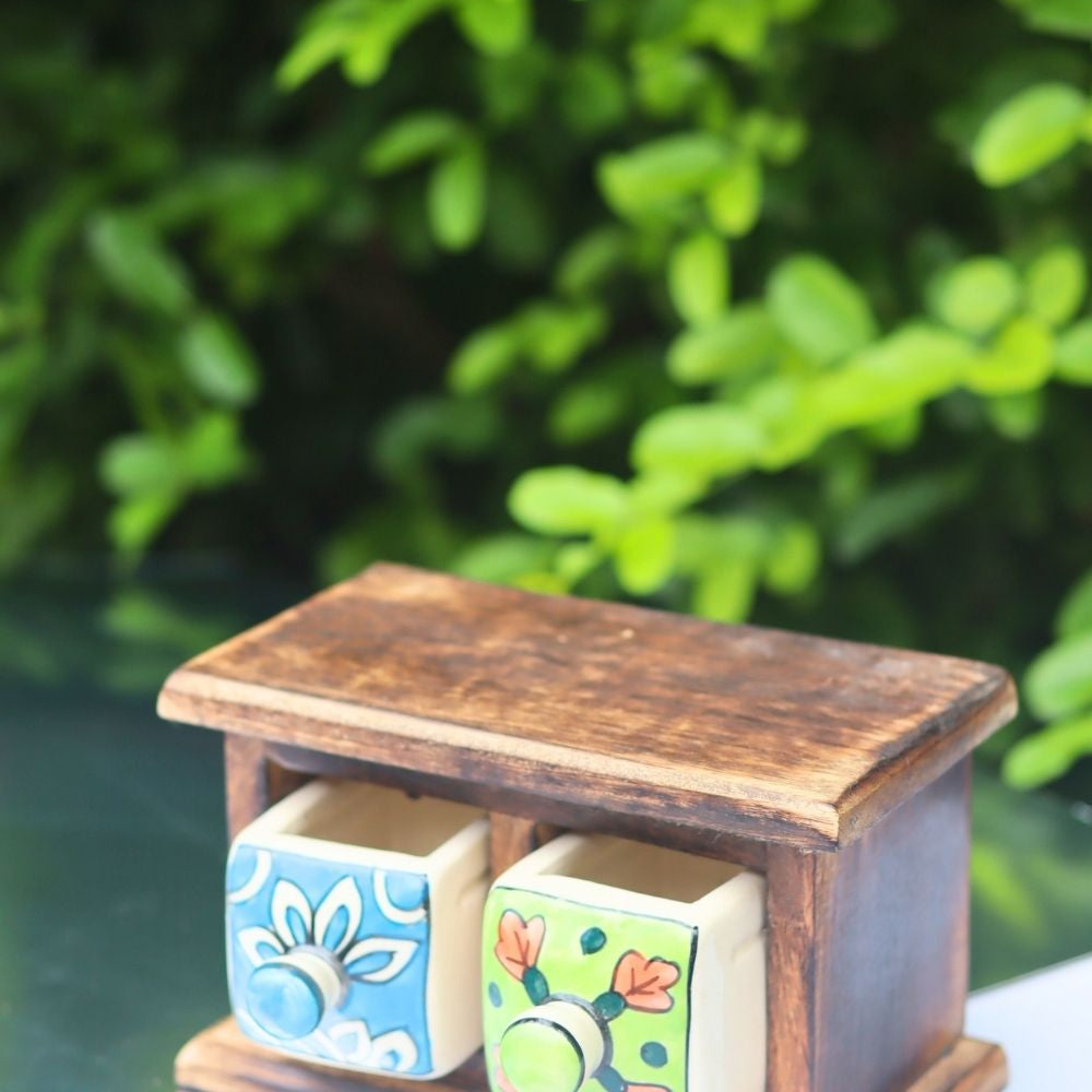 Handmade Wooden Decor Drawer – Indie Bloom