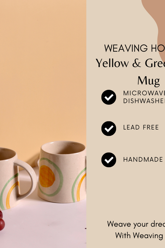 Two ceramic coffee mugs 