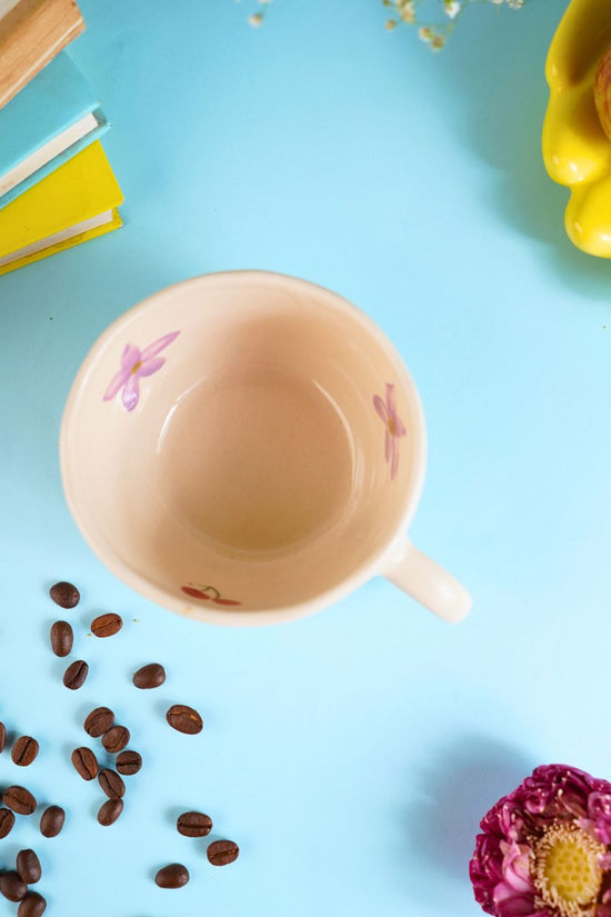 Cherry Fields Mug handmade in india