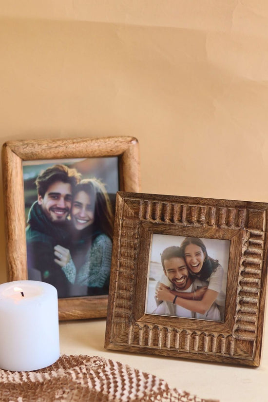 Rounded Wooden Frame & Modern Square Wooden Frame with premium quality material