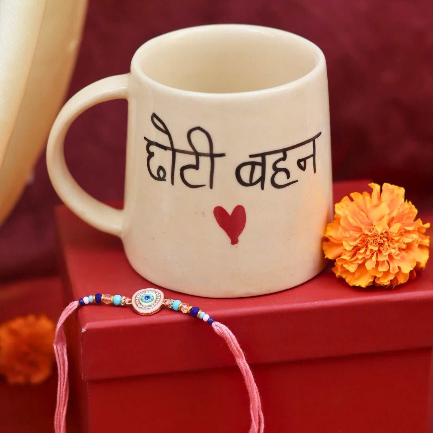 Choti Behan - Rakhi Gift Box made by ceramic