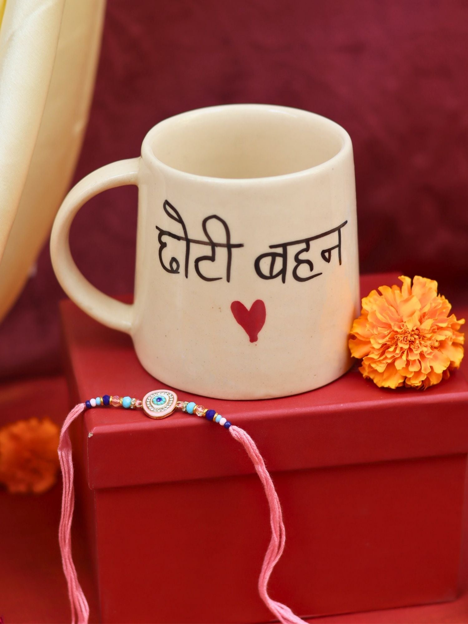 Choti Behan - Rakhi Gift Box made by ceramic