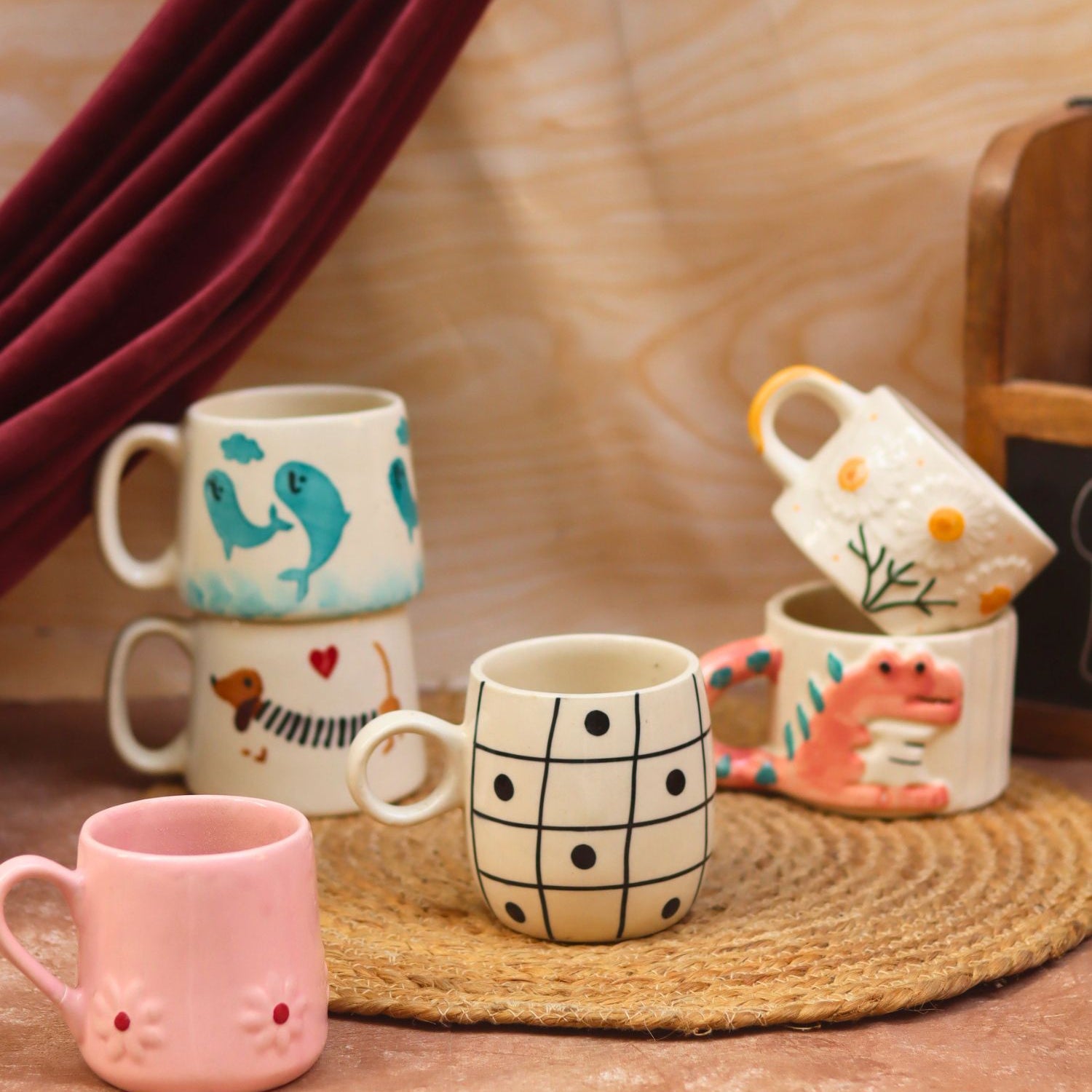 handmade Set of 6 for the price of 5 (Hot Selling Mugs)