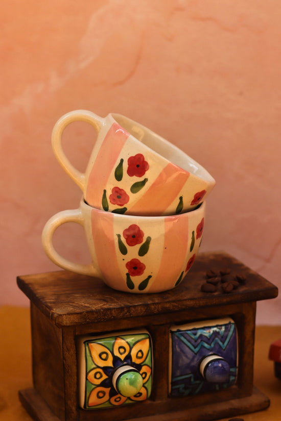 Pastel tulip Mug with premium quality material