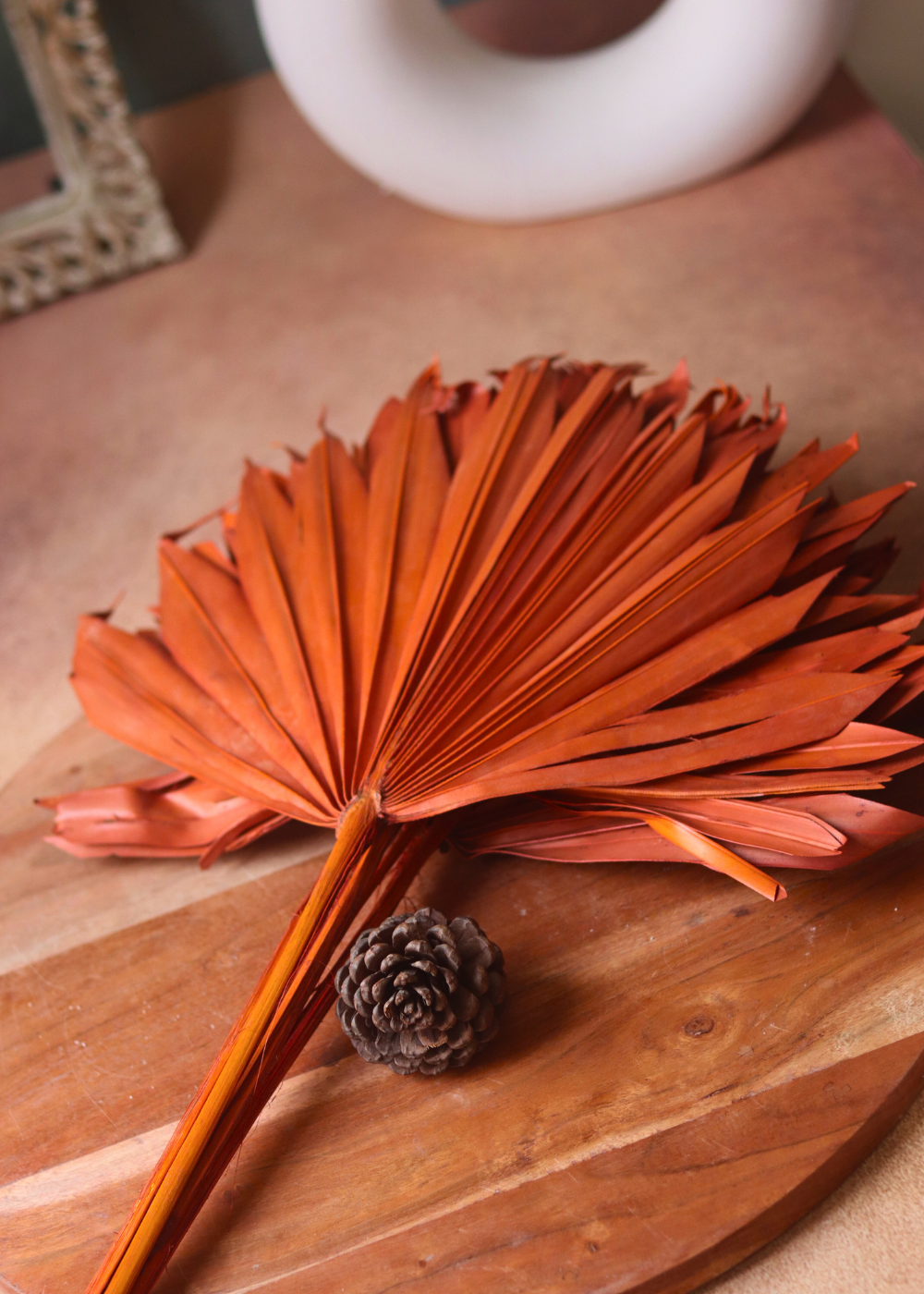 Dried flower bunch natural palm