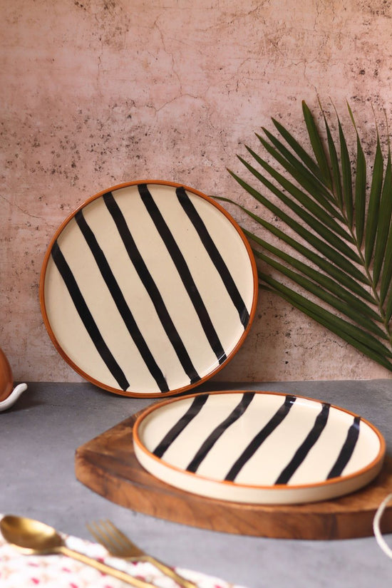 Handmade Zebra - Platter