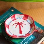 Palm Handmade Dessert Plate with premium quality material