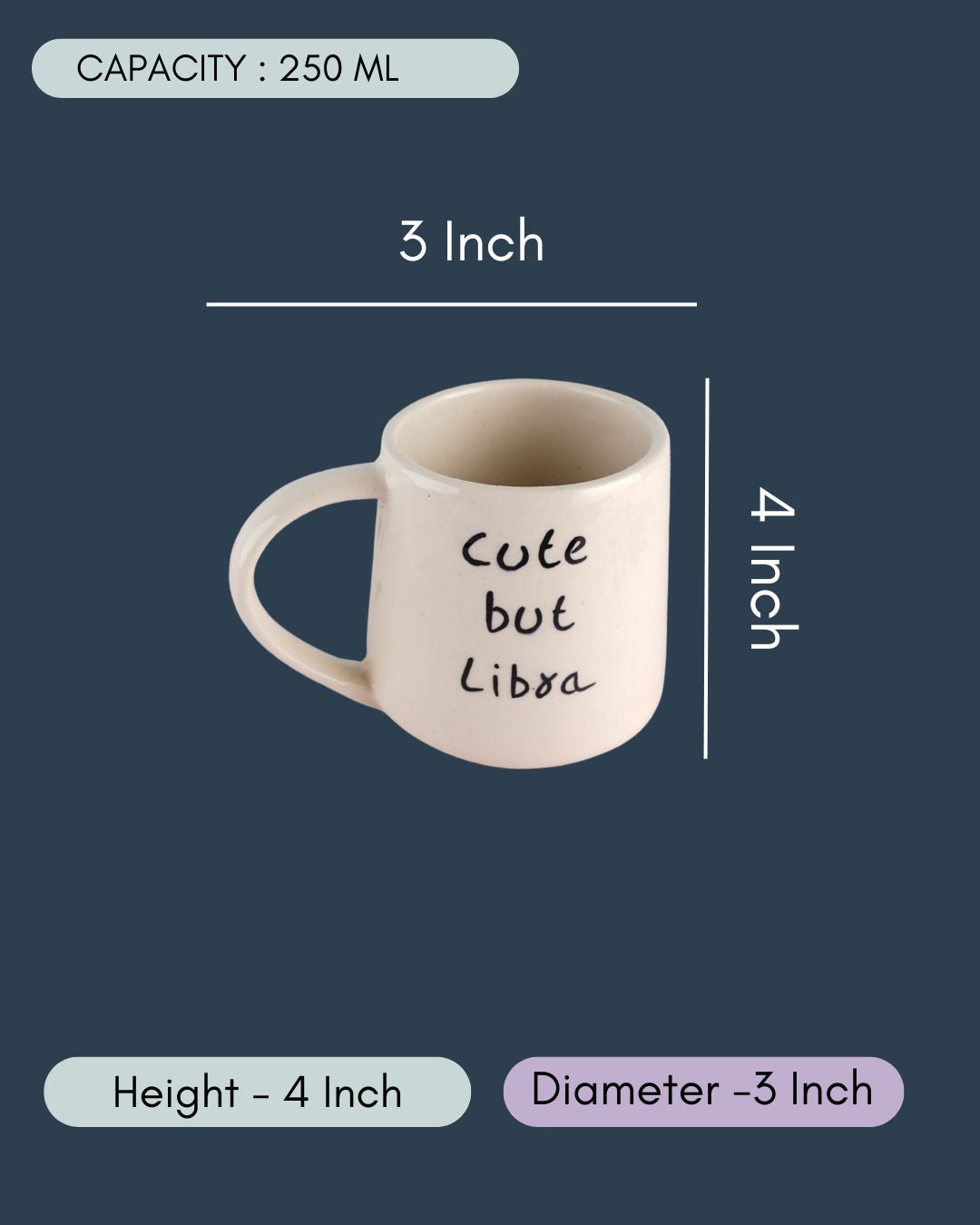 Cute But Libra Mug