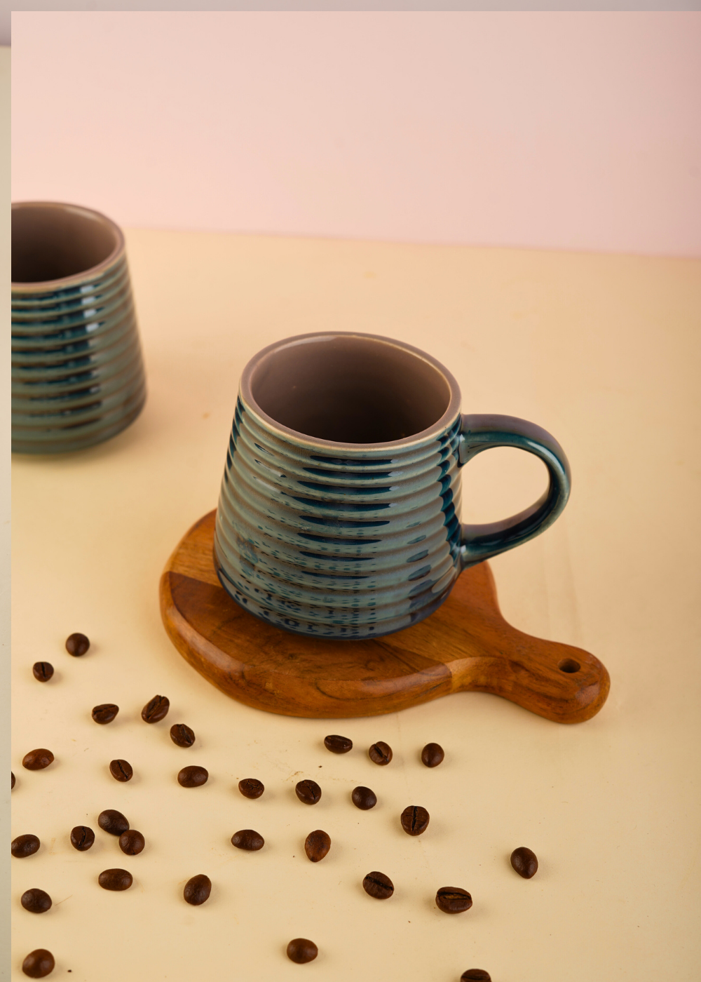 Blue tea mug 