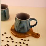Blue tea mug 