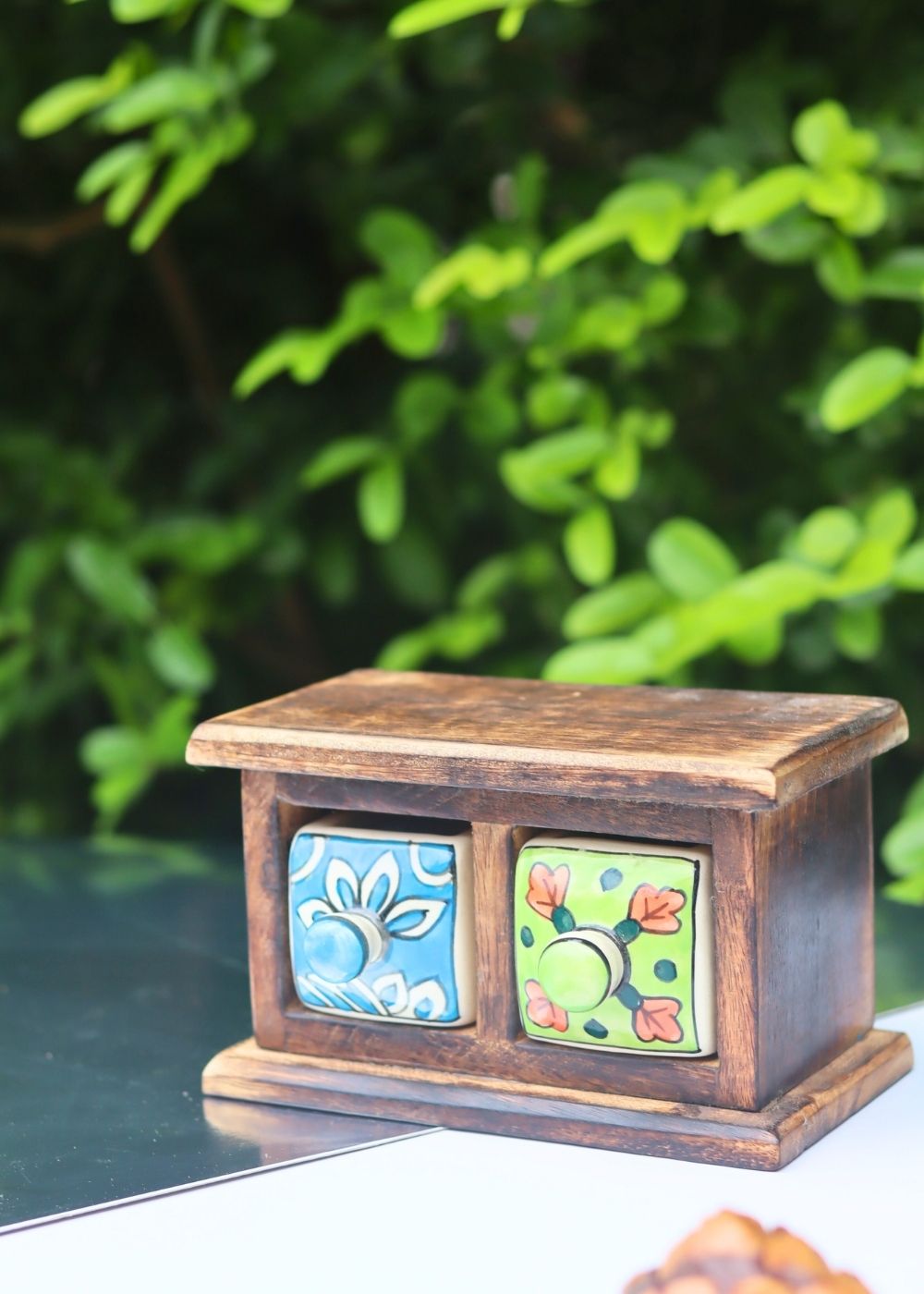 Wooden Decor Drawer – Indie Bloom with premium quality material