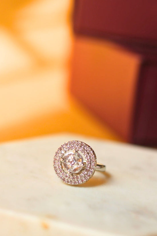 Anti tarnish Timeless Halo Ring
