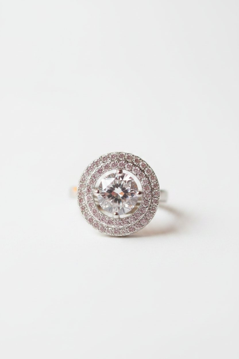 Timeless Halo Ring