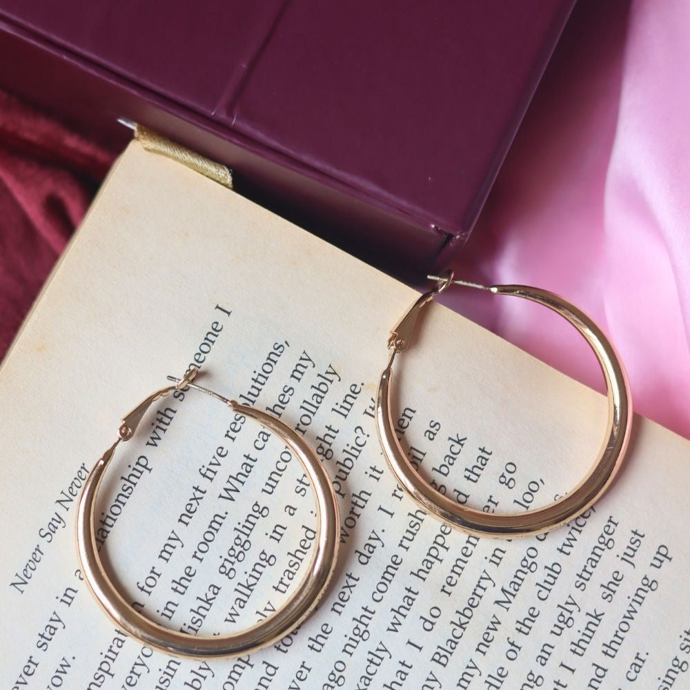 handmade Basic Everyday Hoops